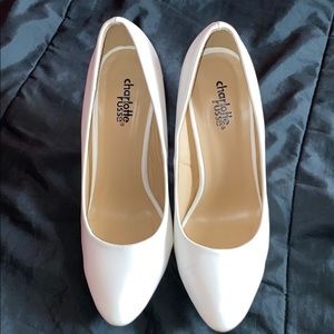 Charlotte Russe White Heels